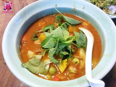 แกงป่าปลาคังใบยี่หร่า
