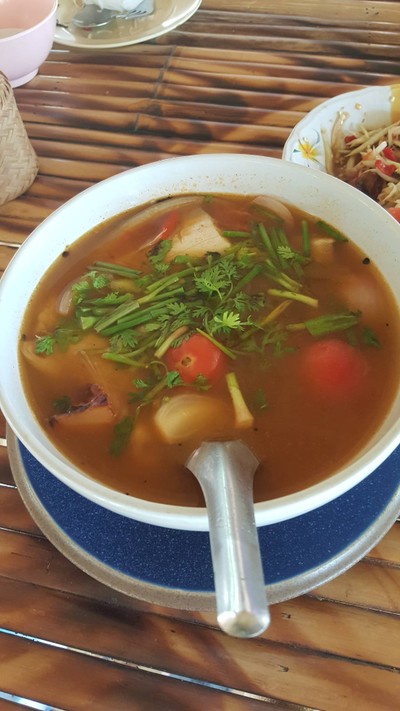 ต้มแซ่บปลาเนื้ออ่อน(149฿)