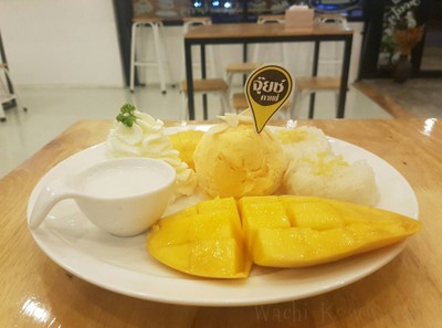 ข้าวเหนียวมะม่วง-ไอศกรีมมะม่วง