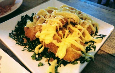 ไก่กรอบซอสเลม่อน