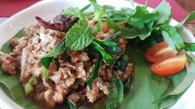 เมนูของร้าน คำปัน ไก่ย่าง อยุธยา