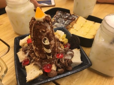 เมนูของร้าน นม หนม สะพานควาย
