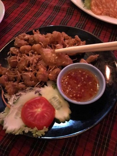 เอ็นไก่ทอด