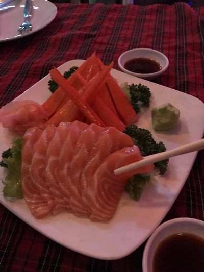 ปลาแซลมอลดิบ