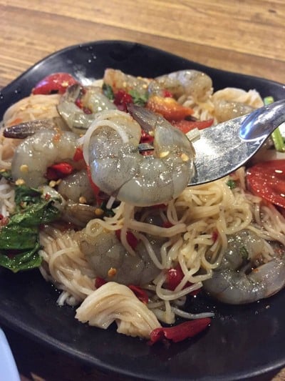 เมนูของร้าน ลาบ ก้อย ซ.นานา
