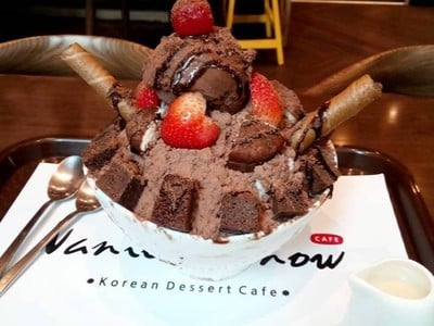 เมนูของร้าน Vanilla Snow Cafe  อโศก
