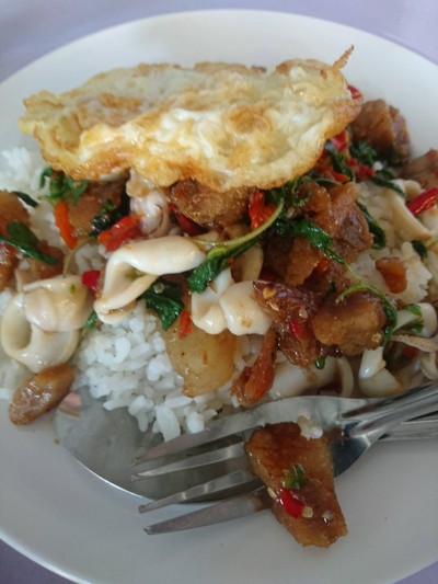 เมนูของร้าน โกสัน อาหารตามสั่ง