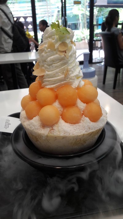 Cantaloupe Snow bingsoo