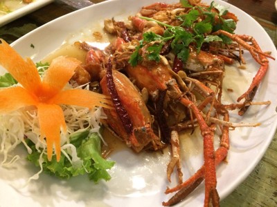 กุ้งซอสมะขาม