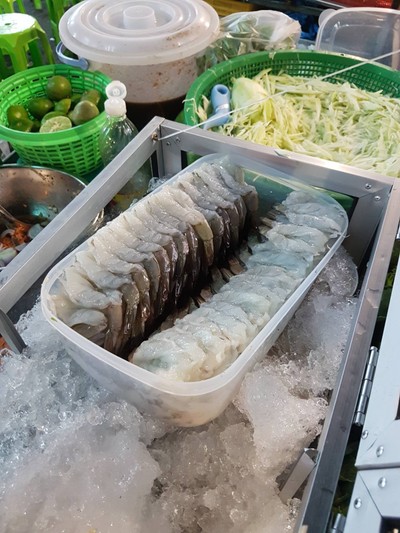 กุ้งสด