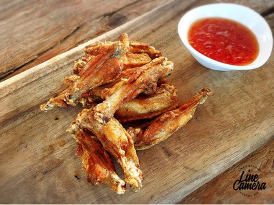 ปีกไก่ทอดน้ำปลา อร่อยดี