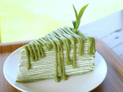 เครปเค้ก ชาเขียว