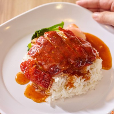 เมนูของร้าน เป็ดย่างวุฒิกร The Cook อัมรินทร์พลาซ่า