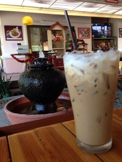 ลาเต้เย็น