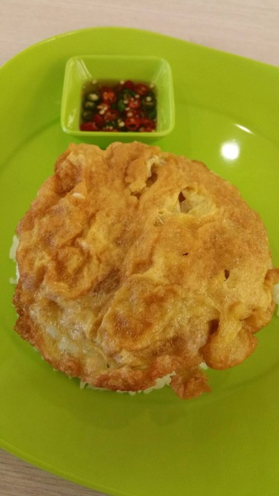 ข้าวไข่เจียว (ธงฟ้า)
