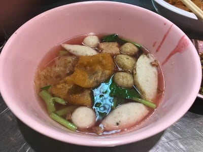 บะหมี่น้ำเย็นตาโฟ