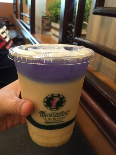 ชามะลิใส่ไข่มุก