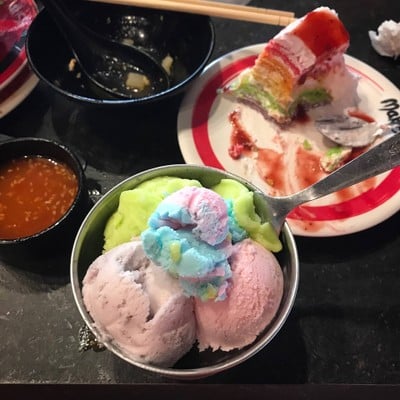เมนูของร้าน Makishi บุฟเฟ่ต์สายพาน