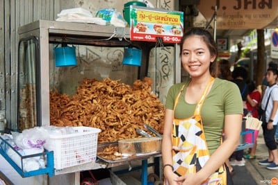 ร้านทะเลทอด ศาลาแดง