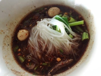 เมนูของร้าน ก๋วยเตี๋ยวเรืออยุธยา
