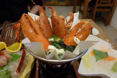 ลอบสเตอร์ซุปหม้อไฟกระดาษ