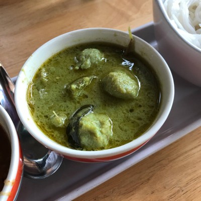 แกงเขียวหวานปลากราย