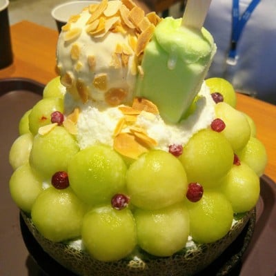 เมนูของร้าน Seobinggo Siam Square