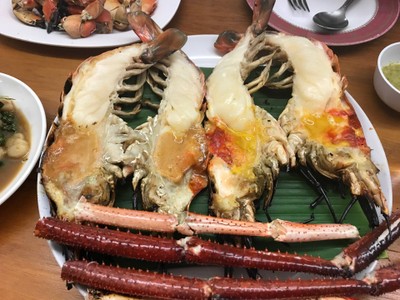 กุ้งใหญ่เผา