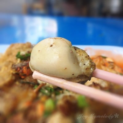 เมนูของร้าน แดงราชาหอยทอด