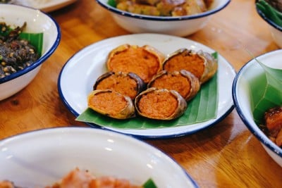 เมนูของร้าน กิ๋นลำกิ๋นดี สันทราย