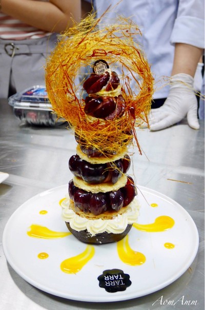 Guiness Cherry Tower Tart