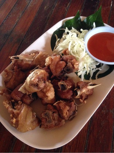 ไก่ทอดน้ำปลา