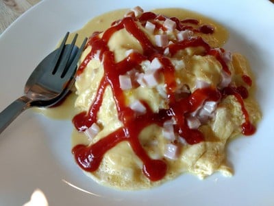 ข้าวไข่ข้นเเฮม