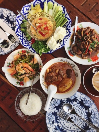 เมนูของร้าน ห้องทานข้าวสุพรรณิการ์ สาขาท่าเตียน ท่าเตียน