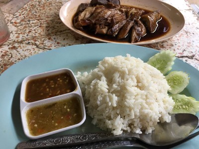 ข้าวสวย + เป็ดพะโล้