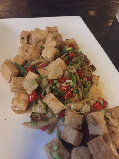 เต้าหู้ทอดพริกเกลือ