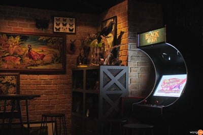 บรรยากาศ Black Cabin Bar