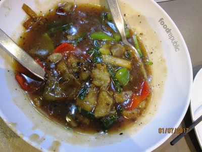 ราดหน้าปลาเต้าซี่