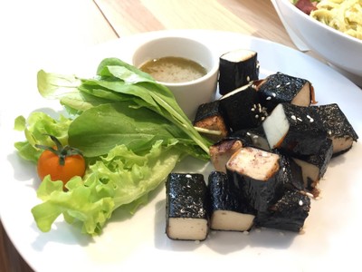 เต้าหู้ญี่ปุ่นสาหร่ายโชยุ