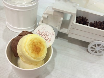 Hokkaido Cheesecake With Ice Cream