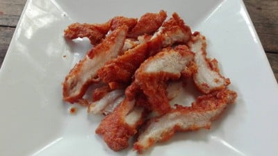 คอหมูทอด