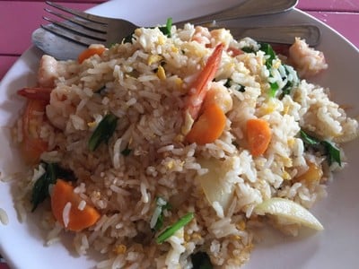 ข้าวผัดกุ้ง 60฿