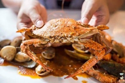เมนูของร้าน กุ้งถัง J J Green Market