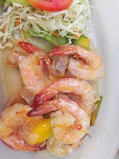 กุ้งทอดซอสเปรี้ยวหวาน