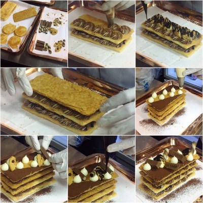 Choco Cookie Mille-Feuille