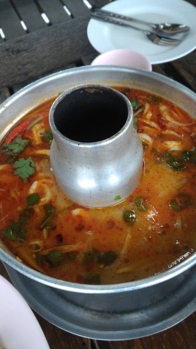 ต้มยำรวมมิตรทะเล