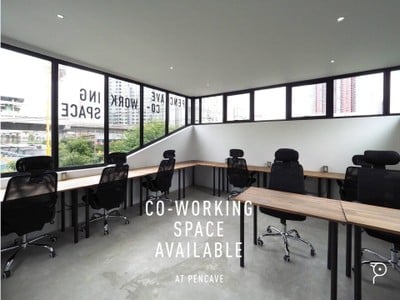บรรยากาศ Pencave Co-Working Space