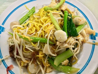 ผัดหมี่เหลืองเจ