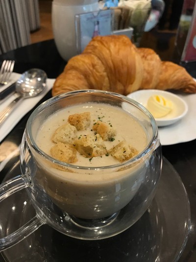 Mushroom Truffle Soup