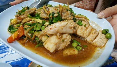 เมนูของร้าน ครัวเจ๊โชค